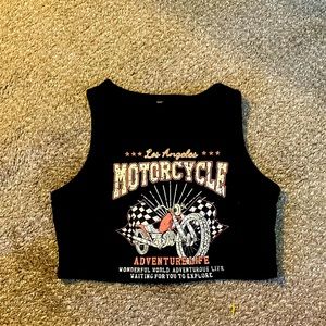 shein motorcycle tank top